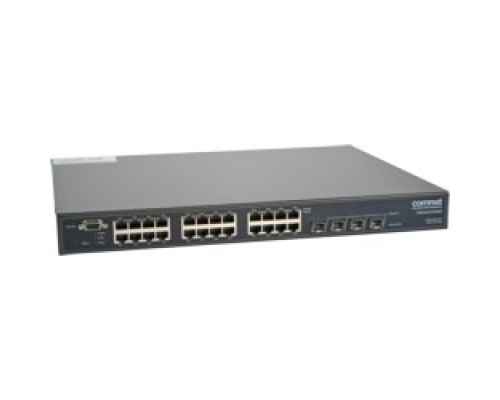 COMNET COMMUNICATION NETWORKS CWGE26FX2TX24MS   Commercial Managed Ethernet Switch 22 10/100/1000 BASE-T X + 2 Gigabit Combo Ports + 2 100/1000 BASE-FX