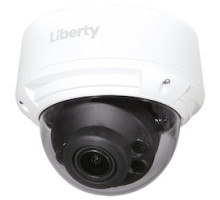 LIBERTY SECURITY  LA5VFDIR100               Liberty HD Analog VF Dome, 5MP, 2.7-13.5mm, 100’ IR 12VDC IP66 - White