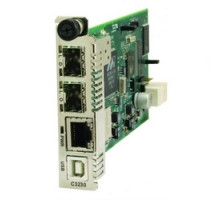 LANTRONIX C3231-1040   Gigabit Ethernet ION Platform Slide-In-Cards 10/100/1000BASE-T RJ45 [100 m/328 ft.] to 2 100/1000Base-x SFP Slots open
