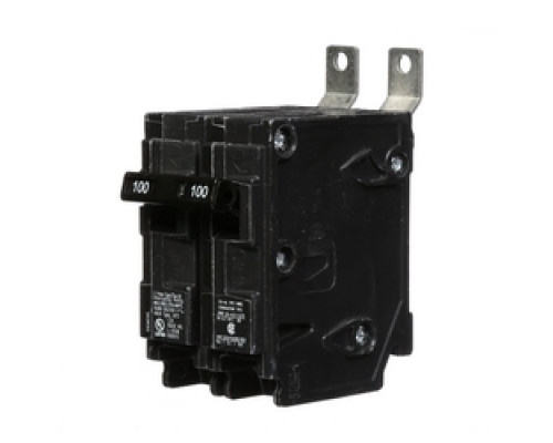SIEMENS  US2:B2100      Molded Case Circuit Breaker, Thermal Magnetic, Bolt-On, 2 Pole, 120/240 Volt AC, 60 Hertz, 100A, 10 kA Interrupting Rating