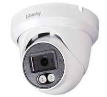 LIBERTY SECURITY  LA5TIR80               Liberty HD Analog Turret, 5MP, 2.8mm, 80’ IR WDR 12VDC IP66 - White