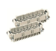 HARTING  09210643001  9210643001      Han D Male Insert: Han D 64 Position M Insert Crimp