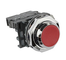 ABB  G2MP1-60R01      Push Button - Momentary, 30mm Flush, Red, 1NC Modular