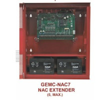 NAPCO  GEMC-NAC7S               Commercial 7 Amp NAC Extender For Universal FACP Use Or With GEMC Or Firewolf Panels
