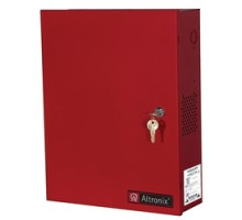 ALTRONIX  AL400ULACMR      Access Power Controller w/ Power Supply/Charger, 8 Fused Relay Outputs, 12/24VDC @ 4A, FAI, 115VAC, Red BC400 Enclosure