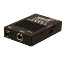 TRANSITION NETWORKS  SGFEB1040-130-NA  SGFEB1040-130-NA      Ethernet Media and Rate Converter, 10/100/1000 Base-T to 100/1000 Base-X SFP, 7.5 to 24 VDC, 2.2 Watt, 3.25