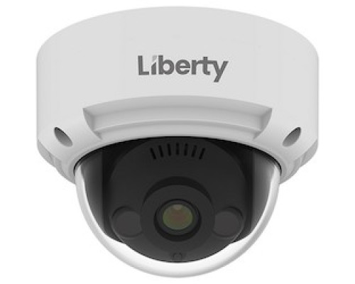 LIBERTY SECURITY  L3IP4DS4               Liberty L3 IP Dome, 4MP 4mm 100’ IR WDR PoE SD IP67 - White