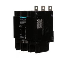 SIEMENS  US2:BQD325      Molded Case Circuit Breaker, Thermal Magnetic, Panelboard Mount, 3 Pole, 480 Star/277 Volt AC, 50/60 Hertz, 25A, 14 kA Interrupting Rating