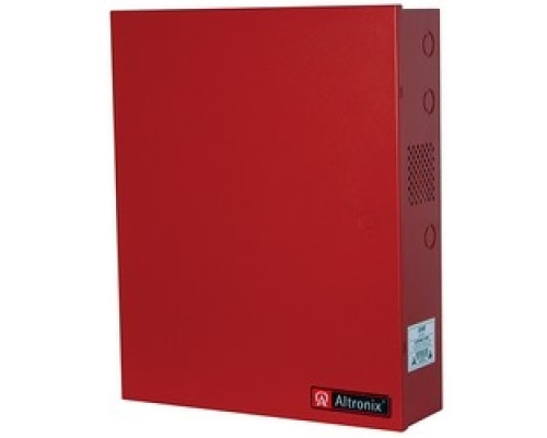 ALTRONIX  AL602ULADAJ      NAC Power Supply, 2 Class A or 4 Class B Outputs, 24VDC @ 6.5A, 115VAC, Red BC600 Enclosure