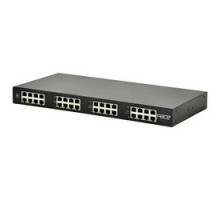 ALTRONIX  PACE16PRM      Long Range Ethernet 16 Port Receiver, 100Mbps per port, Passes PoE/PoE+, Requires Compatible Transceiver, 1U