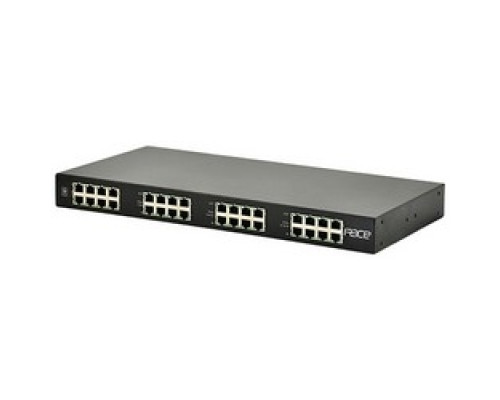 ALTRONIX  PACE16PRM      Long Range Ethernet 16 Port Receiver, 100Mbps per port, Passes PoE/PoE+, Requires Compatible Transceiver, 1U