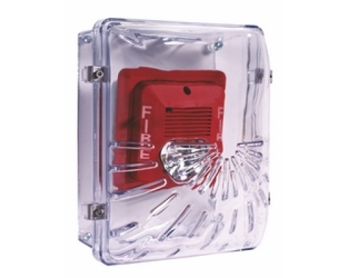 SAFETY TECHNOLOGY INTL  STI-1210D      Horn/Strobe Damage Stopper and Open Back Box with Conduit Knockout