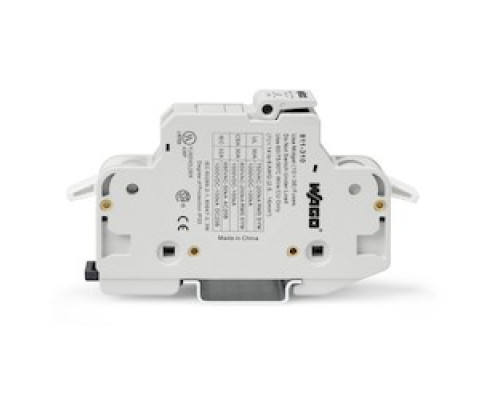 WAGO CORPORATION  811-310      CYLINDRICAL FUSE HOLDER SINGLE POLE, NO INDICATION