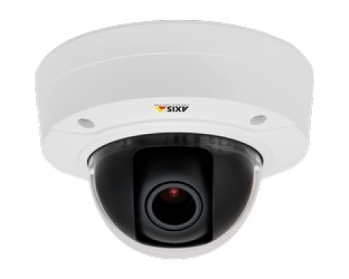 AXIS COMMUNICATIONS 0950-001 P3224-V MK II   P3224-V MK II Series Fixed Dome IP Camera, HDTV, 720p @ 30 fps, 2.8-10 mm P-Iris Vari-Focal lens, 30 fps/60 fps WDR on/off , PoE, Day/Night, IK08 Indoor Casing, Mounting Bracket