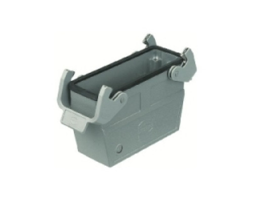 HARTING  19300240737      Han B Housings: Han B Hood Coupler HC 2 Levers M32