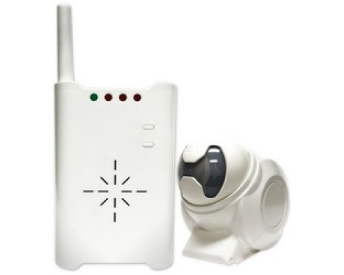 OPTEX RCTD-20U   Wireless Annunciator System, Passive Infrared, 9 Volt Battery Transmitter , 120 VAC Adapter Receiver , 418 Megahertz, Detector, Sensor, Transmitter