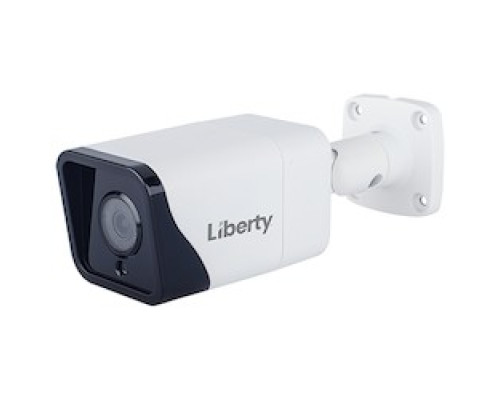LIBERTY SECURITY  LA5BIR80               Liberty HD Analog Bullet, 5MP, 2.8mm, 80’ IR 12VDC IP67 - White