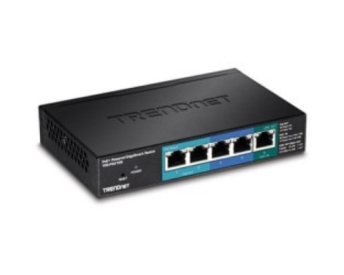 TRENDNET  TPE-P521ES      5-Port Gigabit PoE+ Powered EdgeSmart Switch with PoE Pass Thru