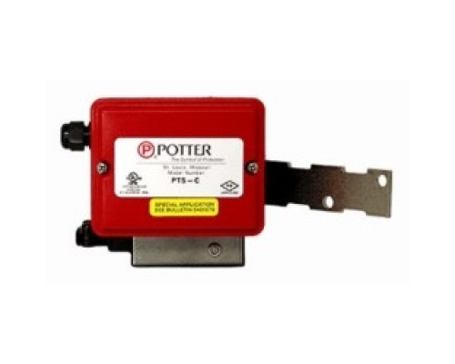 POTTER ELECTRIC  1010201  PTS-C              Supervisory Switch, 100 Milliampere at 28 Volt DC/AC and 250 Milliampere at 12 Volt DC/AC SPDT Plug Contact, 7