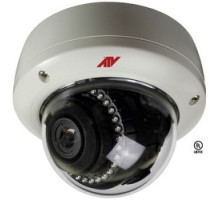 ATV -ADVANCED TECHNOLOGY VIDEO  IPFD3TI      IP Camera, Dome, IR, WDR, Day/Night, H.264/MJPEG, 2048 x 1536 Resolution, F1.4 Varifocal/DC Iris 2.8 to 12 MM Lens, 32 GB, 12 VDC 450 mA 5.4 Watt, PoE