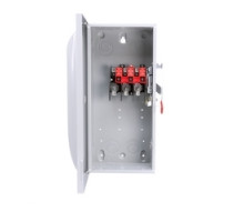 SIEMENS  US2:GNF323      Safety Switch, General Duty, Non-Fused, 240 Volt AC, 100A, 30 HP at 3 Phase, 20 HP at 250 Volt DC, 2/3 Pole, 3 Wire, NEMA 1, For Indoor