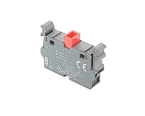 ABB  MCB-01      Single Contact Block For Front Mounting