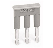 WAGO CORPORATION  281-483      COMB TYPE JUMPER BAR INSULATED 3-POLE NOMINAL
