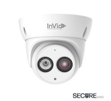 INVID TECH  SEC-P8TXIR28NH               8 Megapixel IP Plug and Play, Outdoor Turret, 98? IR Range, WDR, PoE/12VDC