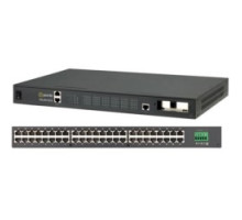 PERLE SYSTEMS  04031414      IOLAN SCS48CM DC Secure Console Server: 48 x RJ45 RS232 ports, Cisco pinout, 48v DC power, EIA232 interface, Dual 10/100/1000Base-T Ethernet, integrated V.92 modem