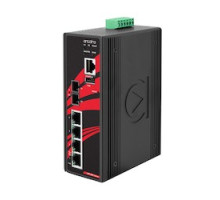 ANTAIRA TECHNOLOGIES LLC LMP-0501-M-24-T-V2   5-Port Industrial PoE+ Managed Ethernet Switches w/4 10/100Tx 30W/Port , and 1 100Fx Multimode 2Km, 12-36VDC; EOT: -40-75C- Version 2 Hardware