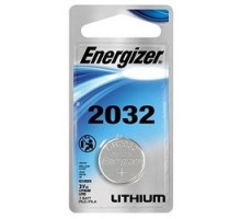 ENERGIZER BATTERY INC  ECR2032BP  E0886300      Battery, Lithium Coin, 2032 Cell, 3 Volt, 240 Milliampere-Hr, 0.787