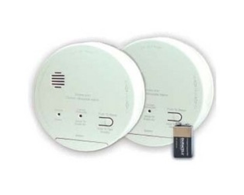 GENTEX CORP 918-0007-002 GN-503F   Combination Photoelectric Smoke and Carbon Monoxide Alarm, 120 Volt AC, 0.07 Ampere, 60 Hertz, 1 Form A/C Relay Contact, With 9 Volt DC Battery