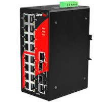 ANTAIRA TECHNOLOGIES LLC  LNX-1802G      18-Port Industrial Unmangaed Ethernet Switch, w/16 10/100TX + 2 GigE Combo Ports