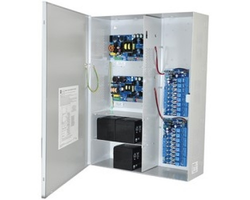 ALTRONIX  MAXIMAL75FV      Access Power Controller w/ Power Supply/Chargers, 16 Fused Relay Outputs, 1 P/S 24VDC @ 9.7A & 1 P/S 12VDC @ 9.5A, FAI, LinQ2 Ready, 220VAC, BC800 Enclosure