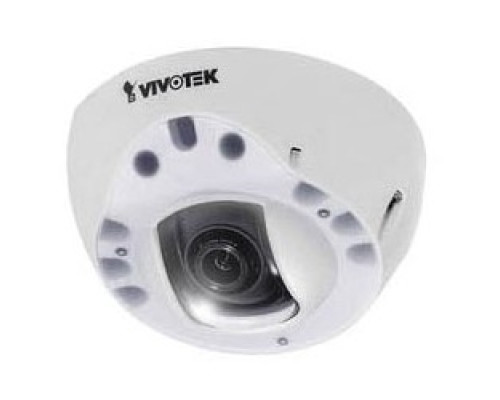 VIVOTEK  FD8152V-F2-W      Network Camera, Dome, WDR, Day/Night, Indoor, H.264/MJPEG, 1280 x 1024 Resolution, F2.0 Fixed Focal 2.8 MM Lens, 256 MB RAM/128 MB Flash, 5.1 Watt, PoE, White