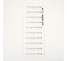TE-ENERGY  1SNK140011R0000      10 white type MC512PA, 1 through 10 pre-printed horizontal marker cards