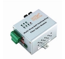 KBC NETWORKS  FTDR-M2-WSA      RS232/422/485 multi-drop self healing ring, 2 fibers, single-mode. Desktop unit, ST connector, US power plug.