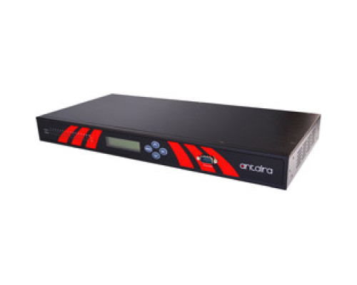 ANTAIRA TECHNOLOGIES LLC  STE-708BI-EU      8-Port 1U Rackmount Industrial R422/485 Serial Device Server w/Optical Isolation, AC Input, EU Plug