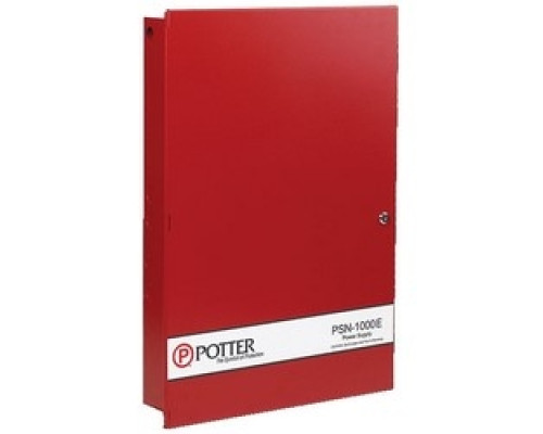POTTER ELECTRIC  3992662  PSN-1000      Power Expander, 5.1A at 120 VAC, 3A at 240 VAC, 50/60 Hertz, 18 Gauge Cold Rolled Steel, Red Powder Coated