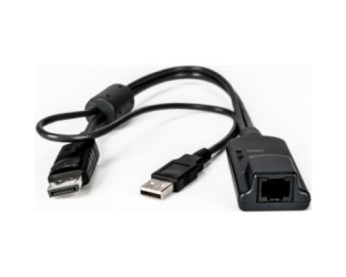 VERTIV MPUIQ-VMCDP   Server Interface Module, DisplayPort video, USB keyboard/mouse supporting virtual media, CAC and USB2.0 used with MPU appliance, 1 Serial Port, RJ-45 Male, USB Type A Male MPUIQ-VMCDP