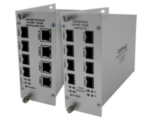 COMNET COMMUNICATION NETWORKS  CNFE8TX8US      Unmanaged Switch, 8 Port, 100Mbps, 8 Copper, SFP Sold Separately