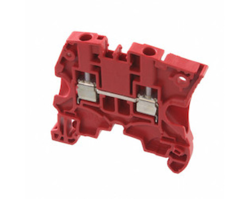 TE-ENERGY  1SNK505062R0000      Red, feed through terminal block with 5.2 mm spacing, 20 Amp rated UL current and screw clamp connection