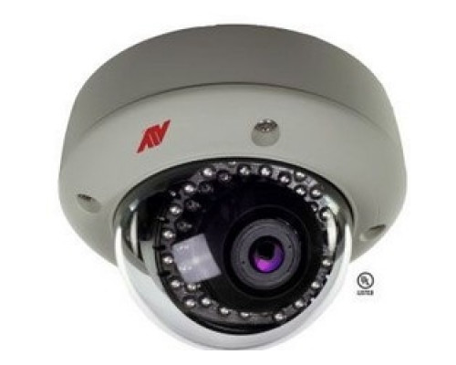 ATV -ADVANCED TECHNOLOGY VIDEO  IPVD3TI      Security IP Camera, Vandal Dome, Zoom, Indoor/Outdoor, Day/Night, H.264/MJPEG, 2048 x 1536 Resolution, Varifocal Auto Iris 2.8 to 12 MM Lens, 4 GB, 12 VDC, 450 Milliampere, PoE