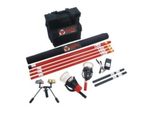 SDI SOLO823 KIT   Solo 823 Enhanced Technician Kit, 30 ft, Includes 1 Solo 100 15 ft Access Pole, 3 Solo 101 4 ft Extension Poles, 1 Solo 200 Universal Removal Tool