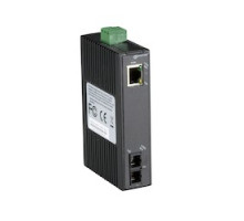 BLACK BOX NETWORK SERVICES LMC270A-SM-20K-SC   Fast Ethernet 100-Mbps Industrial Media Converter - 10/100-Mbps Copper to 100-Mbps Single-mode Fiber, Hardened Temperature, 1310nm, 20km, SC
