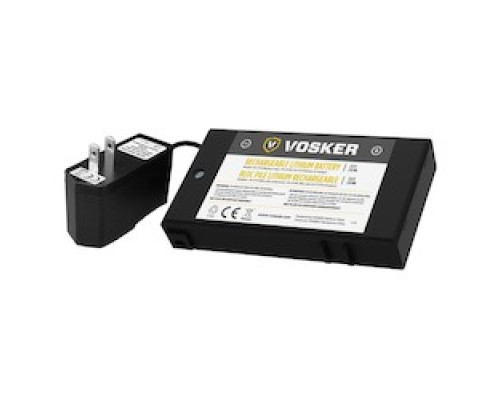 VOSKER INC  V-LIT-BC               Extra Rechargeable Lithium Battery Pack Kit Including AC Charger With Charge Indicator Light.