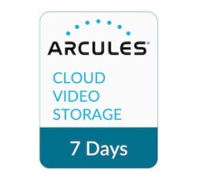 ARCULES INC A0-C-0480-007-US1 0480-007   Cloud Video Subscription License With 7 Days Cloud Storage 480p