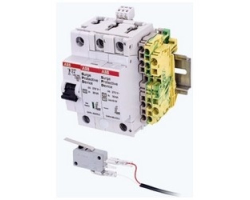 VIVOTEK AT-SWH-000   Cabinet Power Safety Kit, Includes MCB Fuse, Surge Protector, 4x 2.5 Sq MM Gray/Yellow/Green /2x 4 Sq MM Yellow/Green Terminal Block, Door Switch, Door Switch Cable, Screw