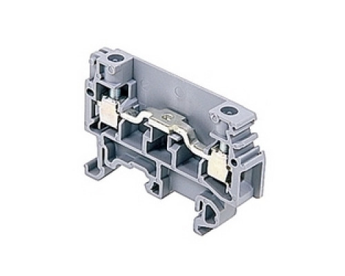 TE-ENERGY  011552307      Gray fuse holder terminal block with 8mm spacing for 5 x 20 mm and 5 x 25 mm fuses