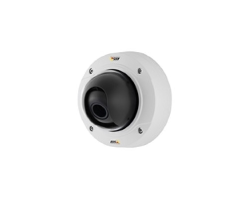AXIS COMMUNICATIONS 0952-001 P3225-V MK II   P3225-V MK II Series Fixed Dome IP Camera, HDTV, 1080p, 3-10.5 mm P-Iris Vari-Focal lens, 30 fps/60 fps WDR on/off , PoE, Day/Night, IK08 Indoor Casing, Mounting Bracket